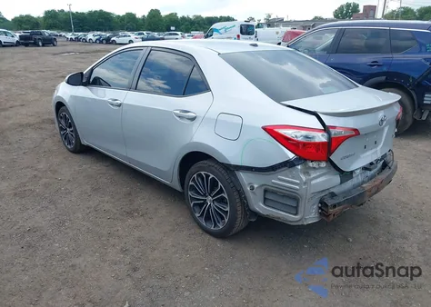 2014 Toyota Corolla S Plus from USA, damaged, VIN 2T1BURHE6EC010031